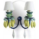 Lampada da parete Lladro WALL 2L. GREEN (US) - TicTacArea.com