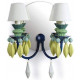 Lampada da parete Lladro WALL 2L. GREEN (JAPAN) - TicTacArea.com