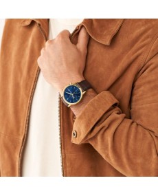 Relógio Fossil LEATHER FS5942: estilo e qualidade.