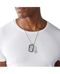 Jewel Diesel Necklace DOUBLE DOGTAGS DX0011040 - TicTacArea