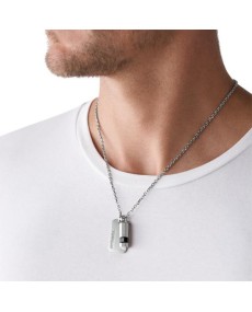 Joia Diesel DOUBLE PENDANT DX1156040 - Exclusividade em estilo.