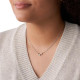 Fossil Necklace VINTAGE MOTIFS JF02856998 - TicTacArea