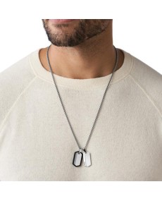 Fossil Necklace STAINLESS STEEL JF03996040 - TicTacArea