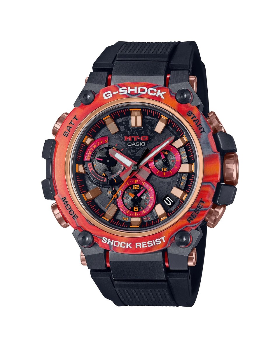 Casio G-SHOCK FLARE RED 40th Anniversary MTG-B3000FR-1AER