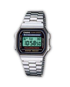 Relógio RETRO Casio A168WA-1YES: estilo clássico!