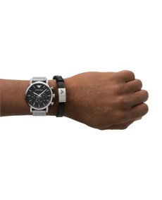 Emporio Armani STAINLESS STEEL MESH AR80062SET - TicTacArea.com