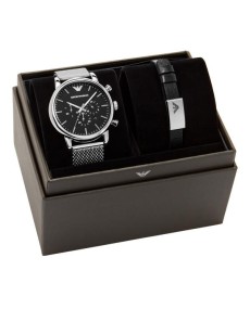 Emporio Armani STAINLESS STEEL MESH AR80062SET - TicTacArea.com