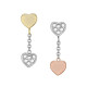 Fossil Earring STAINLESS STEEL JF04390998 - TicTacArea