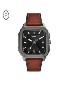 Fossil FS5934: Pro-Planet Leather Watch | TicTacArea