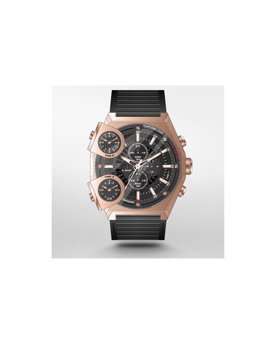 "Diesel LEATHER DZ7475 - Exklusive Herrenuhr bei TicTacArea"