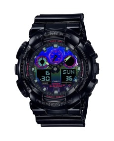 Casio G-SHOCK GA-100RGB-1AER: Rugged Style and Durability