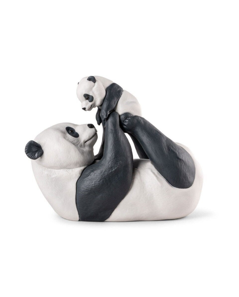 Maman Panda Lladro Porcelaine 01009685 - TicTacArea