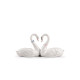 "Amore senza fine - Cake topper Lladro 01009681: Cisne in porcellana 