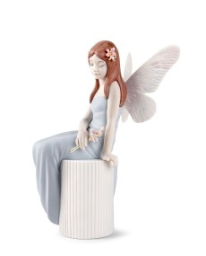 "Lladró Nature Nymph Porcelana 01009684 - Beleza e Equilíbrio em Ar