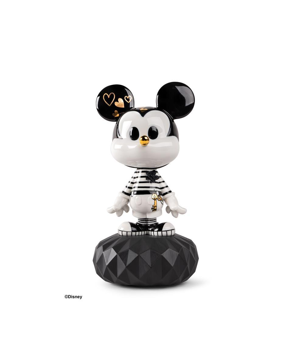 Mickey in Black & White Lladró Porcelain - TicTacArea