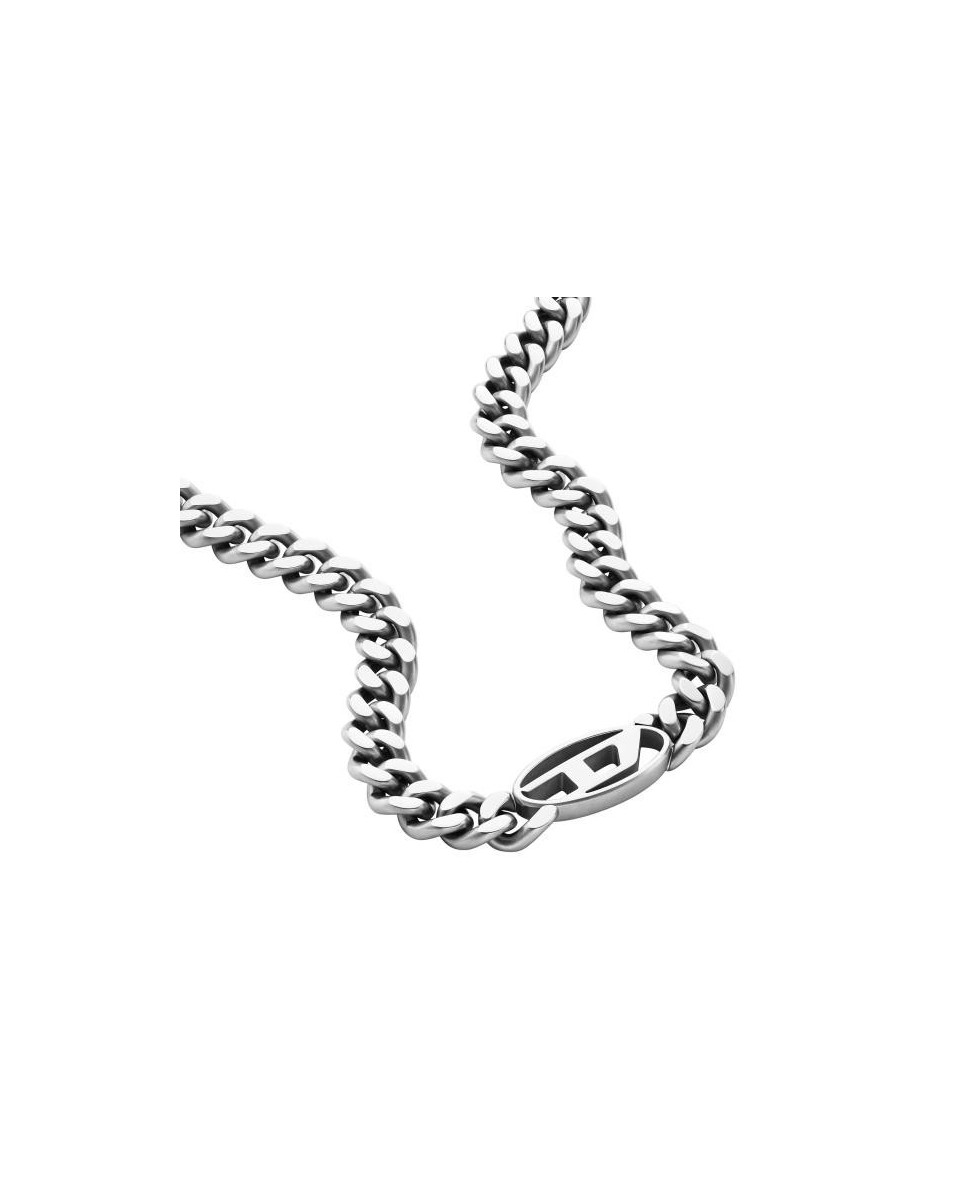 "DIESEL Stainless Steel DX1433040: Robustes Diesel Halsband"