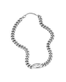 "DIESEL Stainless Steel DX1433040: Robustes Diesel Halsband"