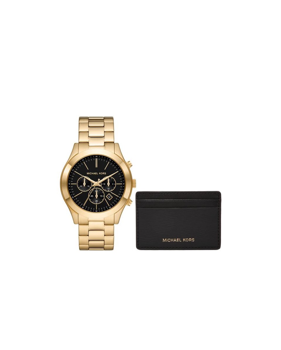 Relógio Michael Kors MK1076SET: Elegância em Aço Inoxidável