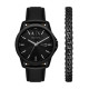 Relogio Armani Exchange AX LEATHER AX7147SET