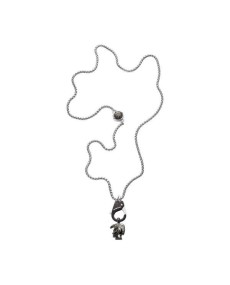 "DIESEL Stainless Steel DX1148040: Robustes Halsband für Hunde"