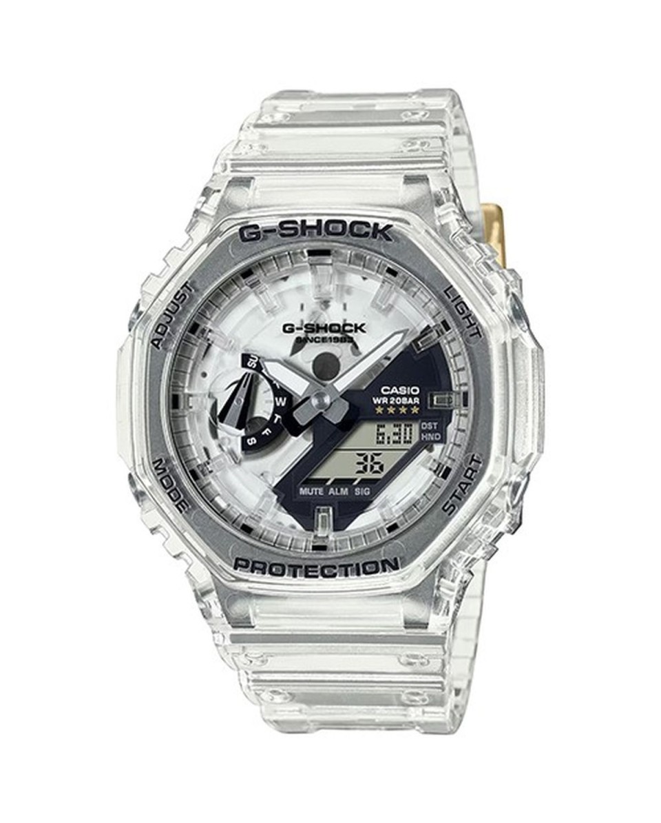 Relógio Casio G-SHOCK GA-2140RX-7AER: resistência e estilo.