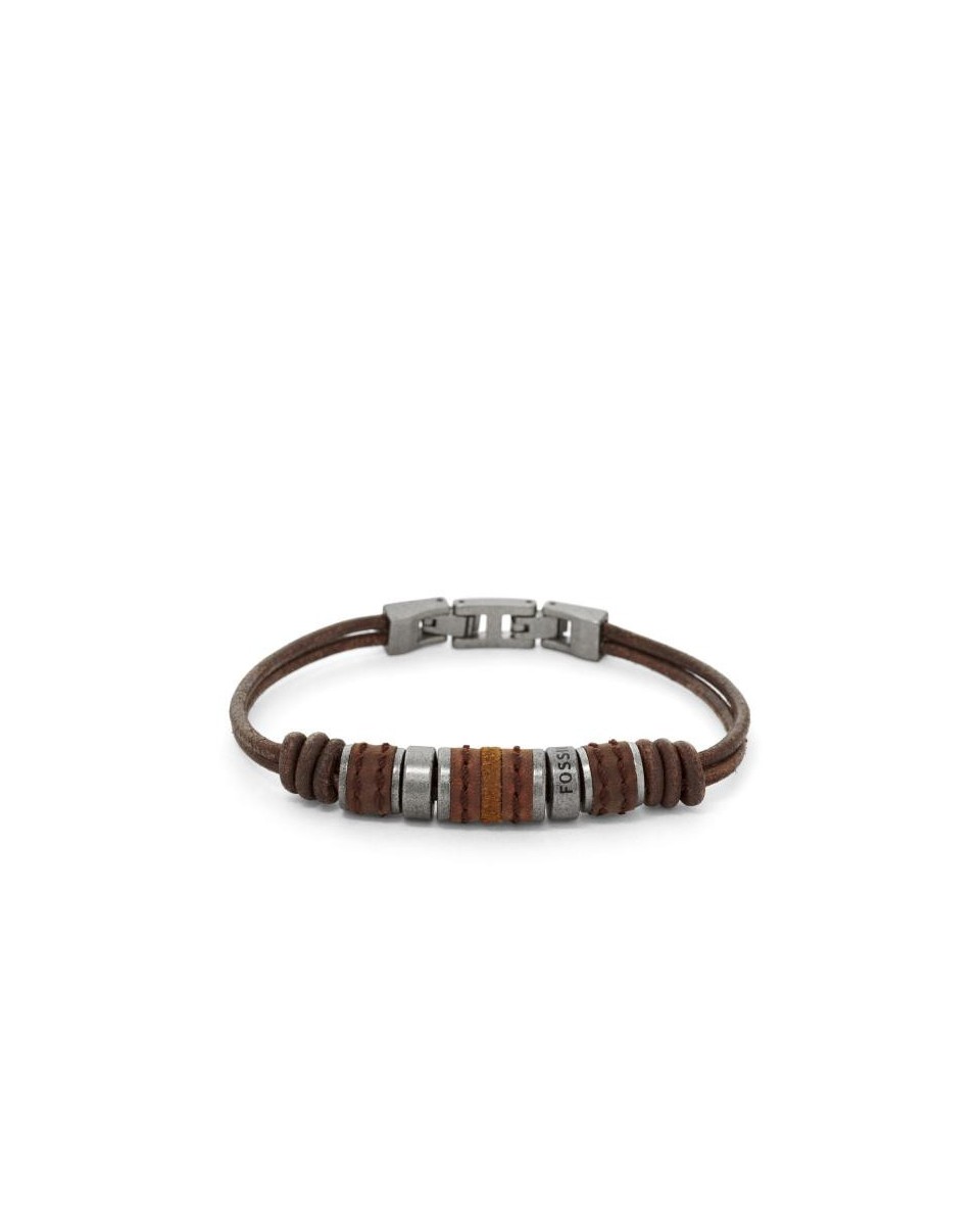 Fossil Leather Bracelet JF00900797 - TicTacArea