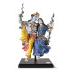 "Lladro Porcelain 01002036: Radha Krishna on a Swing - High Porcelain