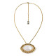 "Lladro Kiss Porcelain Necklace - Elegant and Passionate Jewelry"