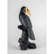 Toucan (black-gold) Porcelana Lladró 01009712  