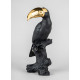 Toucan (black-gold) Porcelana Lladró 01009712  