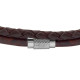 "Fossil Pulsera LEATHER JF04702040 - ¡Elegancia en tu muñeca!"