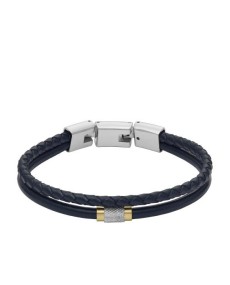 "Fossil Pulsera LEATHER JF04703998 - ¡Elegancia en tu muñeca!"