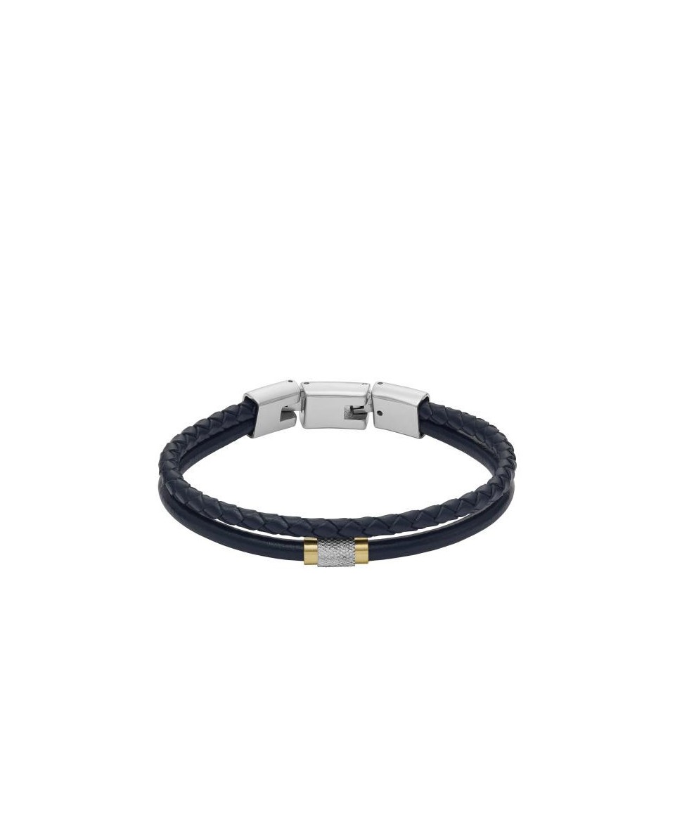 Pulseira de couro Fossil JF04703998 - TicTacArea