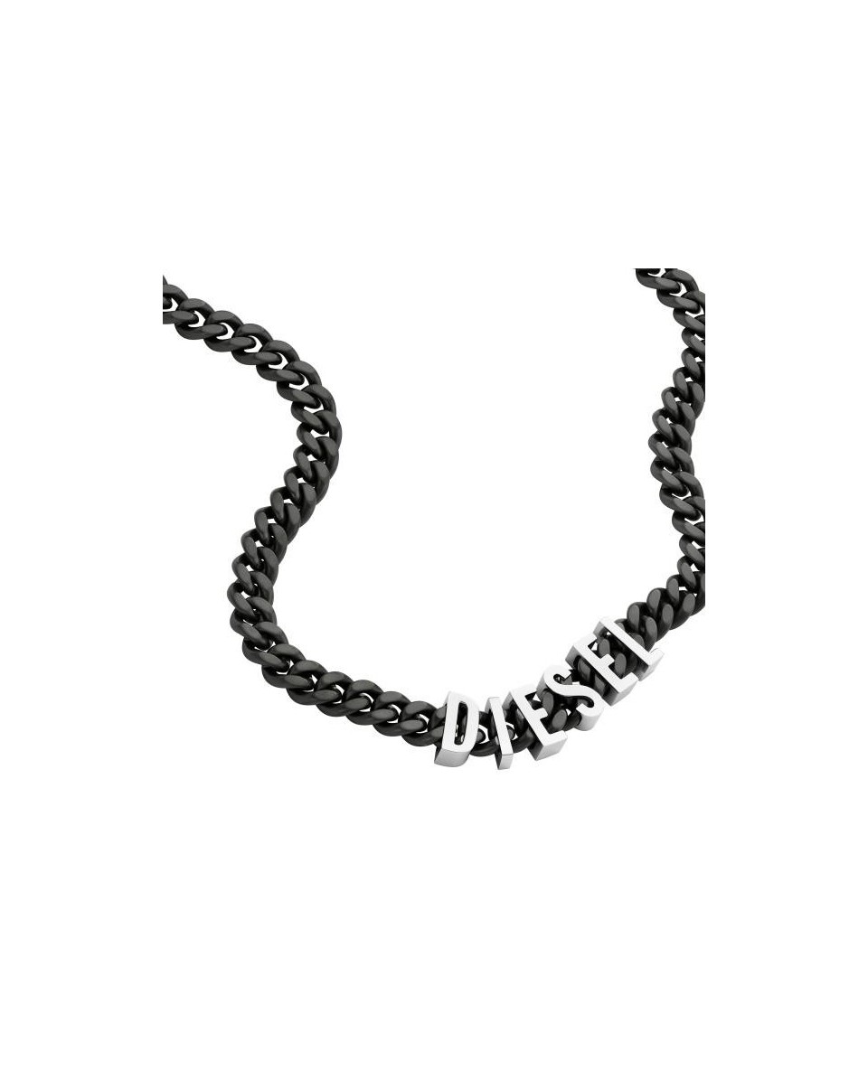 "DIESEL Stainless Steel DX1487060: Robustes Halsband für Hunde"