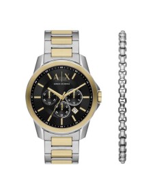 Armani Exchange AX Stainless Steel Watch Set - AX7148SET