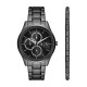 Armani Exchange AX7154SET: Stainless Steel Watch Set