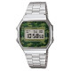 "Casio A168WEC-3EF Uhr - Camouflage Design für stilvolle Abenteurer"