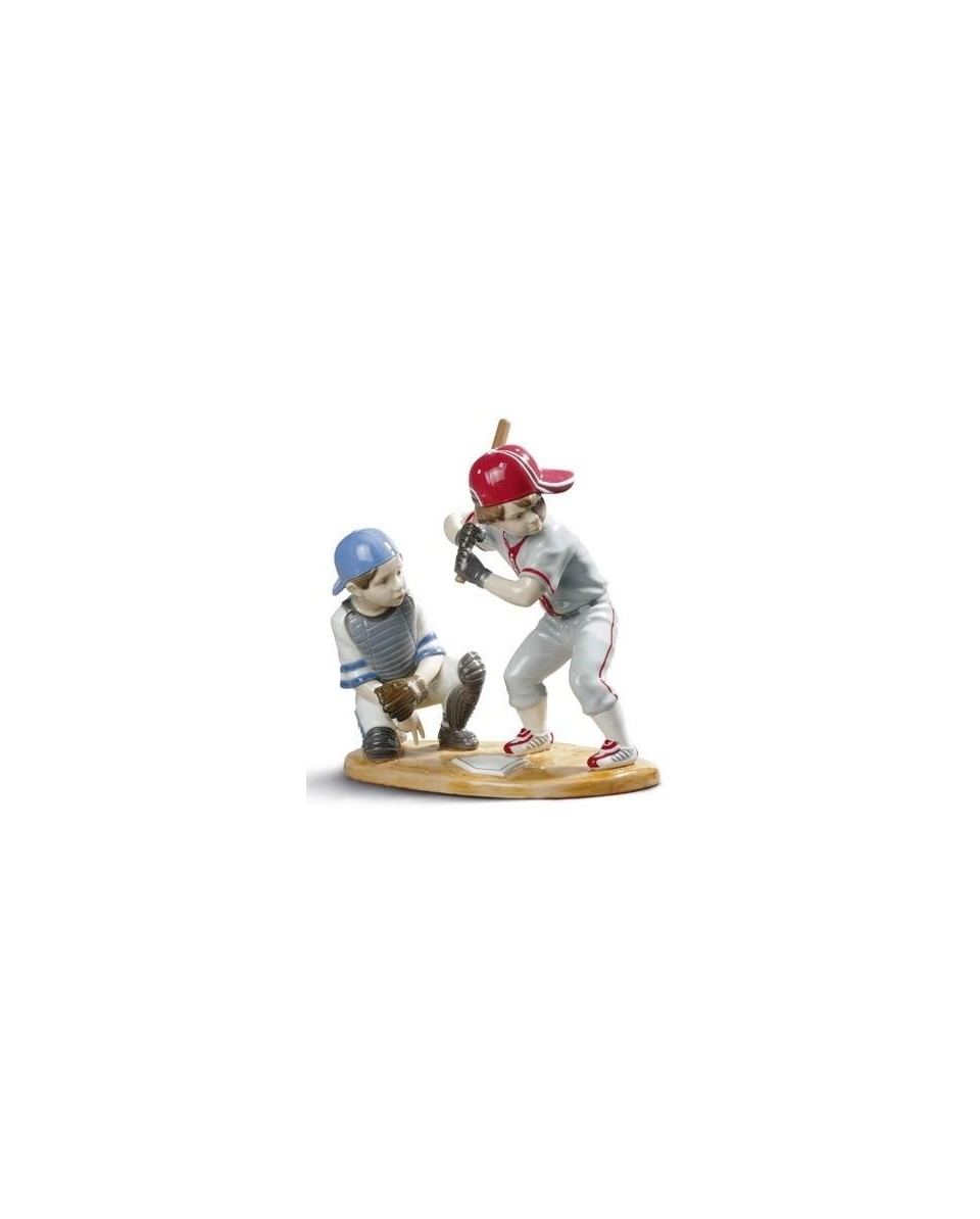 Lladro 01008797 BASEBALL PLAYERS Porcelaine Lladro