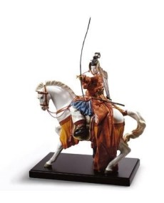 Figura de Porcelana Lladro Arqueiro Yabusame