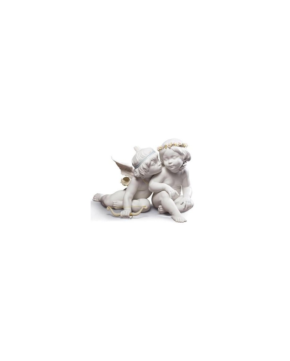 Lladro EROS AND PSYCHE Porcelain - TicTacArea.com