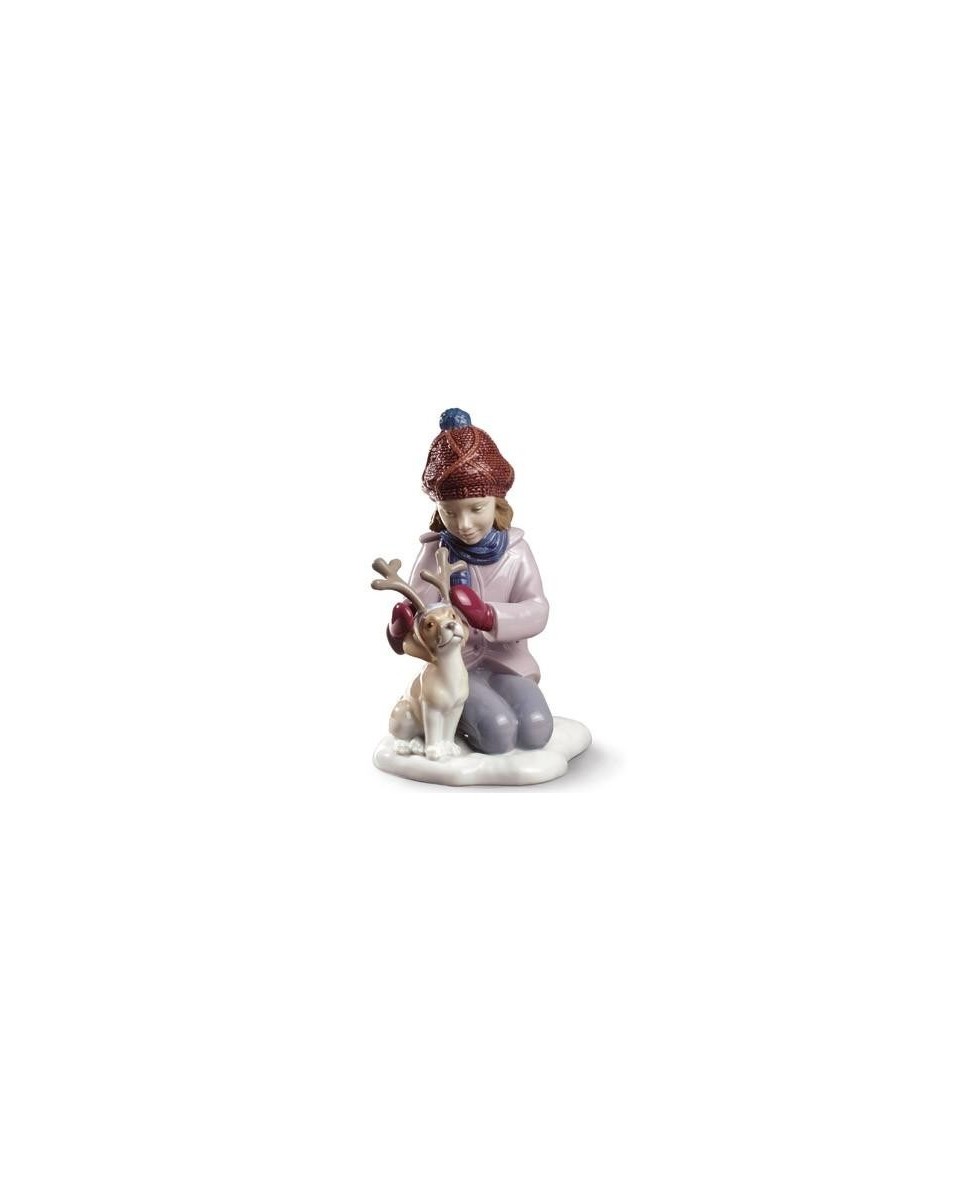 Figura de Porcelana Lladro - Mi Pequeño Reno