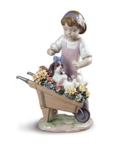 Figura Lladro VAMOS DE PASEO - Lladro 01009133