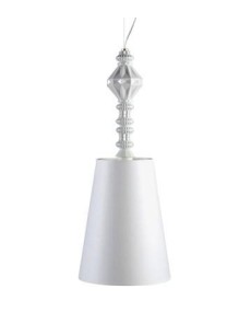 Lladro 01023363 BDN Pendant Lamp I - White Porcelain