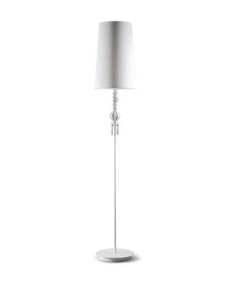 Lladro 01023369 BDN -FLOOR LAMP I -WHITE (CE) Porcelain