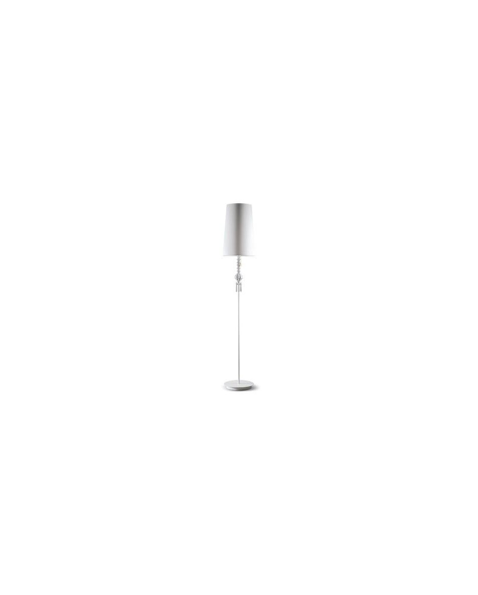 Lladro 01023369 BDN -FLOOR LAMP I -WHITE (CE) Porcelain