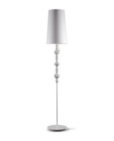 Lladro 01023373 BDN -FLOOR LAMP II -WHITE (CE) Porcelain