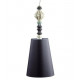 Lladro Black Pendant Lamp - Porcelain Lighting