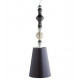 Lladro 01023383 BDN - LÁMPARA DE TECHO II - NEGRO: Elegância em por