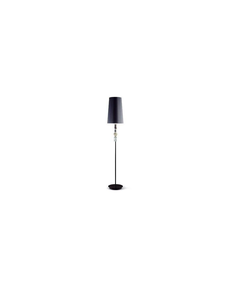 Lladro 01023386 BDN -FLOOR LAMP I -BLACK (CE) Porcelain