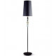 Lladro 01023386 BDN -FLOOR LAMP I -BLACK (CE) Porcelain